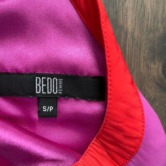 Bedo Femme Light Purple and Orange Flowy Dress S - Picture 4 of 8